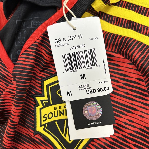 Adidas Seattle Sounders Bruce Lee Dragon Soccer Jersey Women Size Medium NEW - Picture 9 of 11